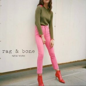 RAG & BONE High Waisted Skinny Ankle Jeans 27 NWT
